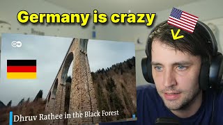American reacts to Germany's BLACK FOREST