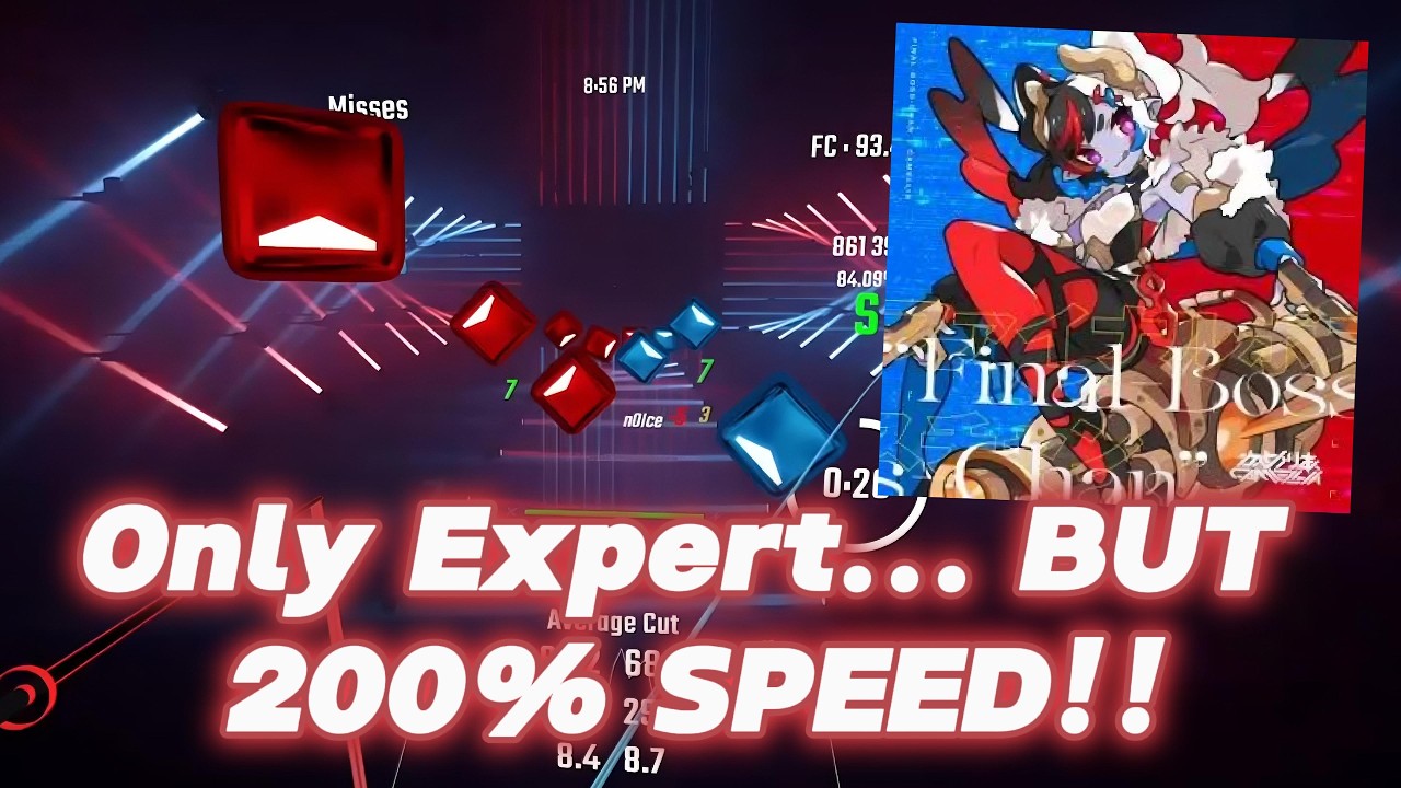 I Played Final Boss Chan on Expert... BUT ON 200% SPEED!!