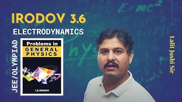 I.E. Irodov Problem 3.6 | Electrodynamics | IIT JEE | NEET | OLYMPIAD