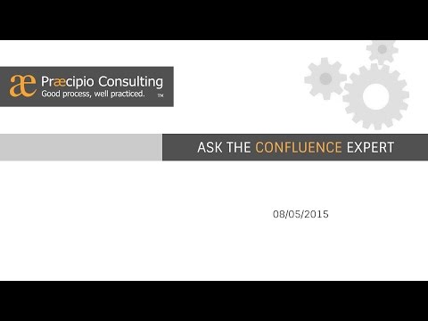 Ask the Confluence Expert