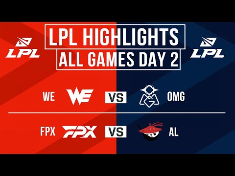 LPL Highlights ALL GAMES Day 2 | LPL Spring 2024