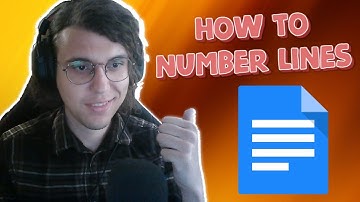 How To Number Lines In Google Docs