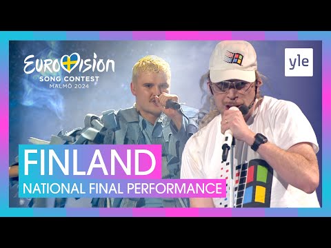 Windows95man - No Rules! | Finland ?? | National Final Performance | Eurovision 2024