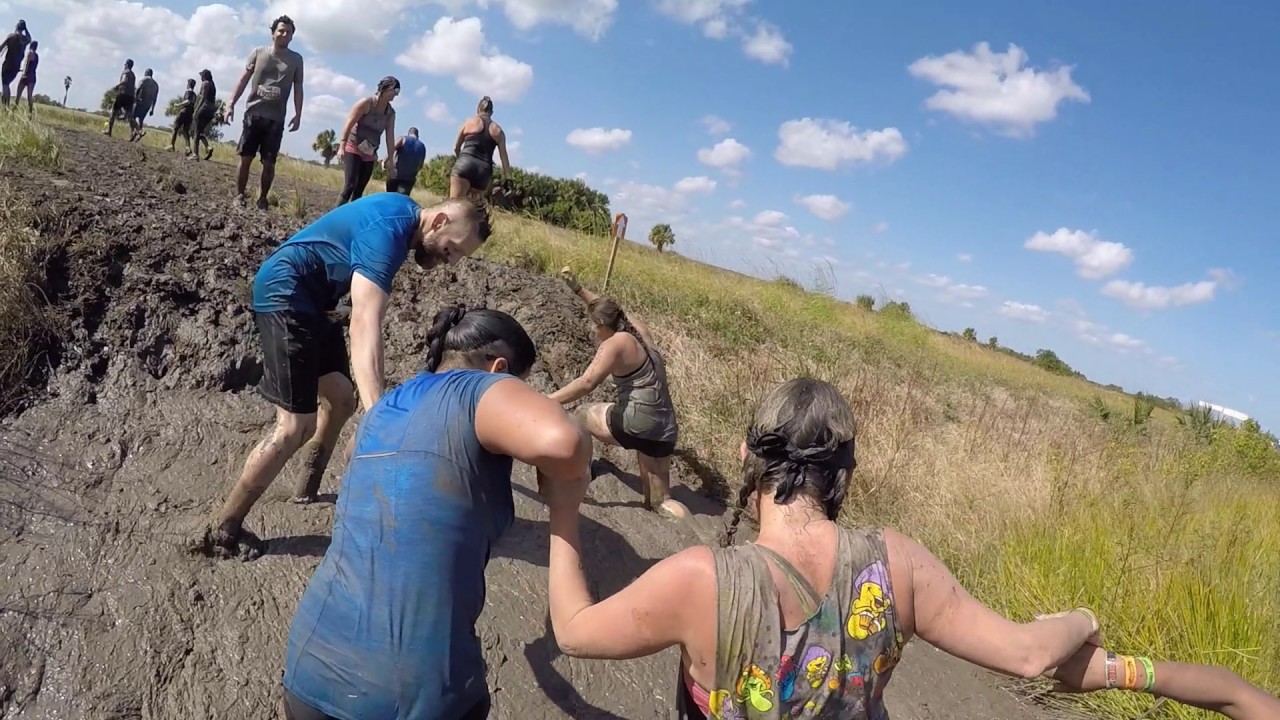 All Obstacles Tough Mudder Fl 2016 Gopro Pov Youtube