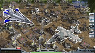 "Fuel Air Aurora Spam" USA 1 vs 7 Hard AI GLA | Command & Conquer Generals Zero Hour Mod