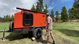 DIY Off-road Overland Square Drop Trailer Build