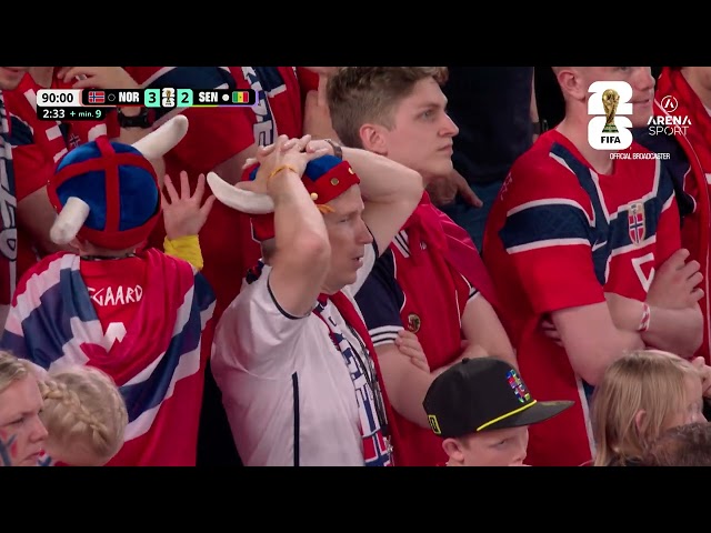 Sar postigao drugi gol I Norway - Senegal I 23.06.2026