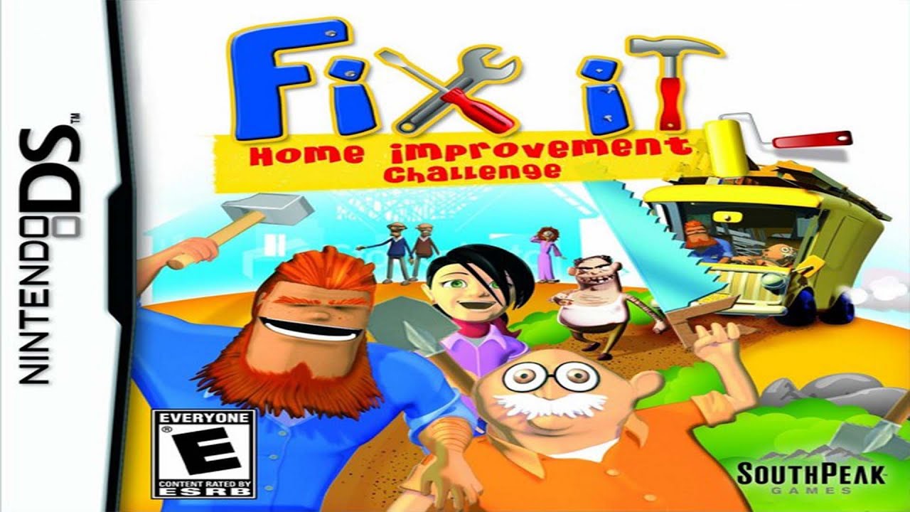 Fix It: Home Improvement Challenge Gameplay Nintendo DS - YouTube
