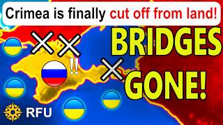 This is finally happening! Ukraine is cutting off Russians in Crimea!