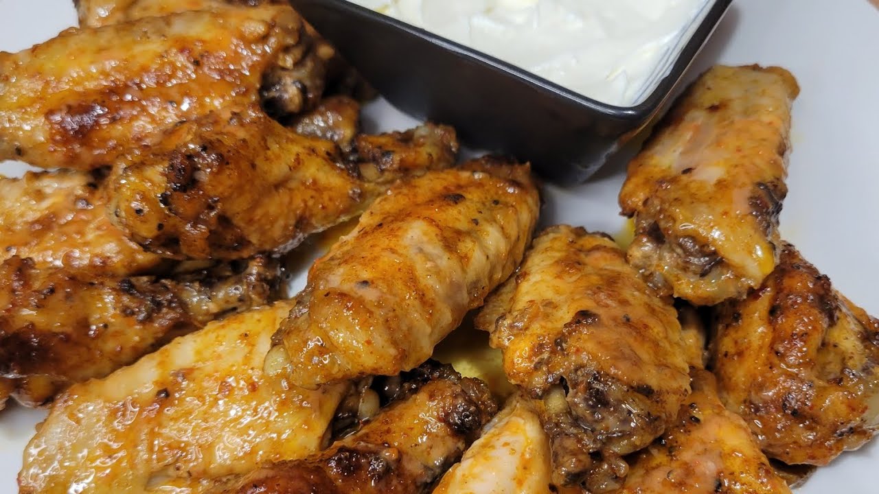 Spicy Chicken Wings Baked Chicken Wings YouTube