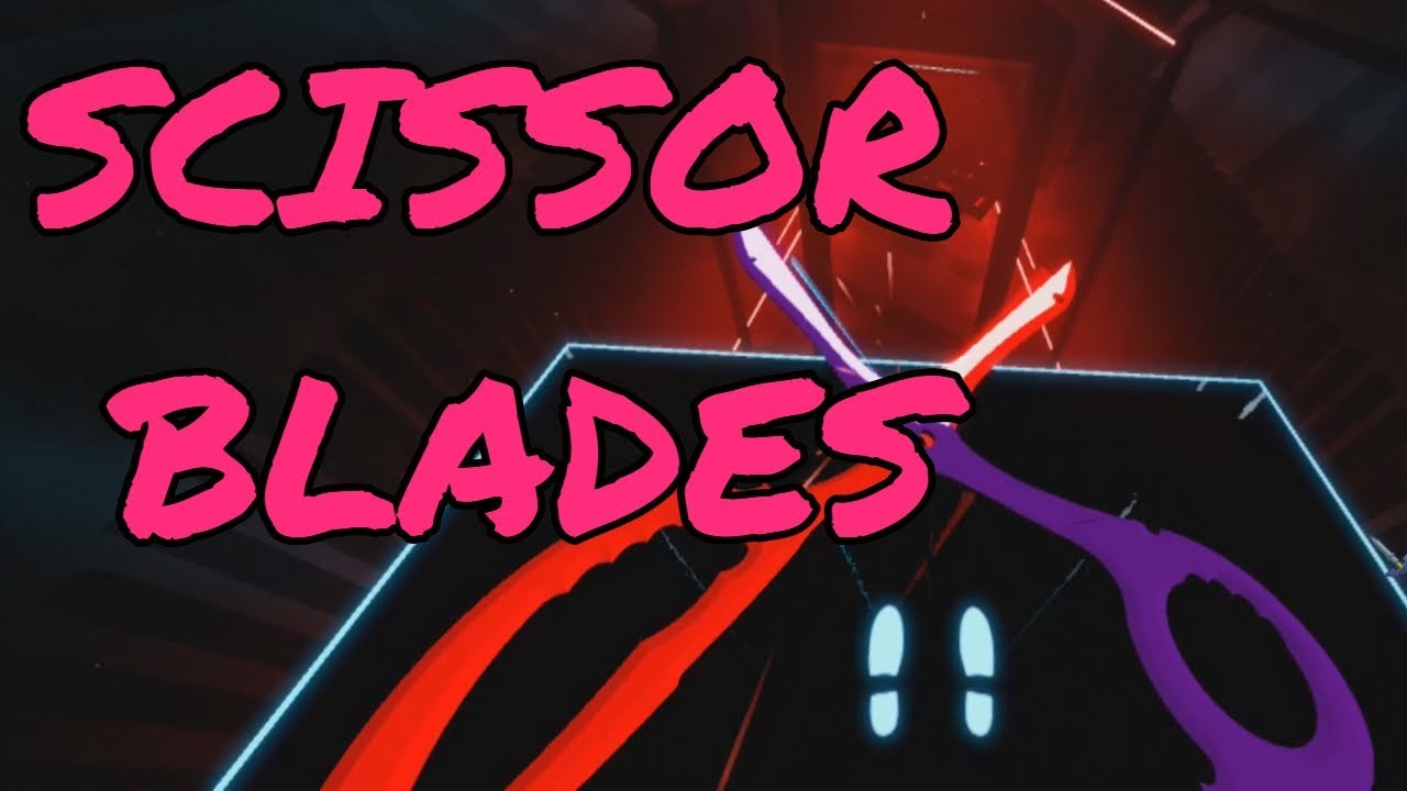 Scissor Blades! Beat Saber Custom Saber Spotlight YouTube