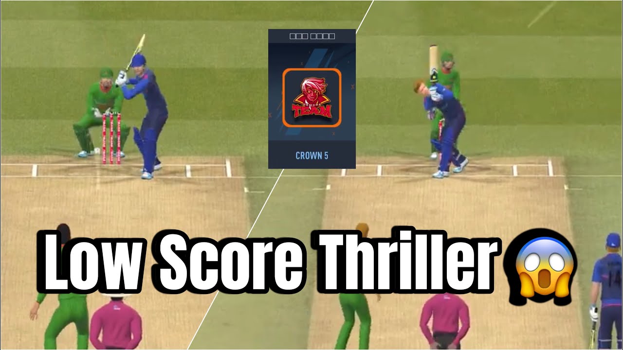 Last Ball Thriller Match in Real Cricket 24 😱 - YouTube