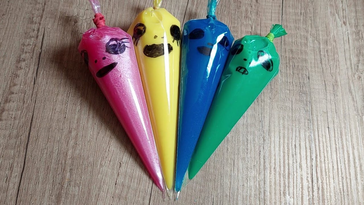 slime slaim mix with glitter slime smoothie most Satisfying video ...