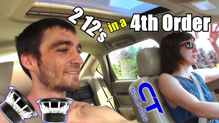 2 12" CT Sounds MESO Subwoofers in a 4th Order Bandpass Box | 2:1 Ratio Design / 2 Sealed 4 Ported