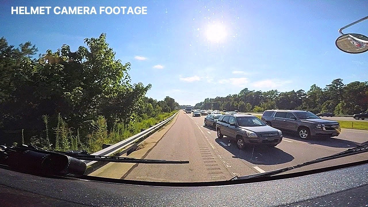 Engine 162 Responding to an Accident (AWESOME Driving)