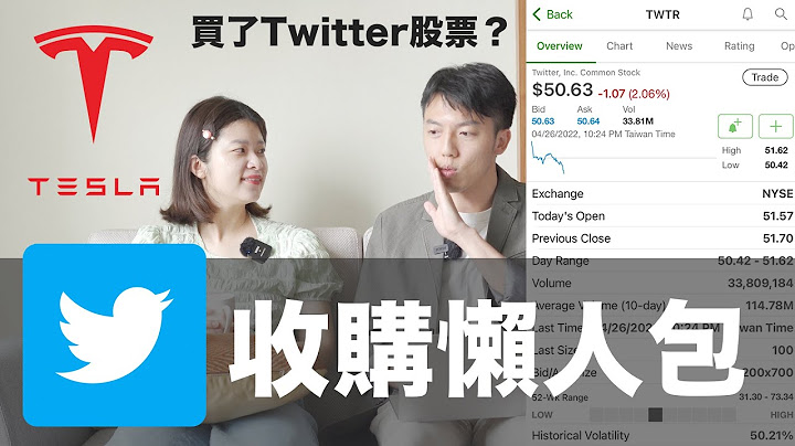 【科技时事】马斯克Twitter收购事件懒人包｜特斯拉CEO Elon Musk 440亿美金买下Twitter！美股新闻重大事件【毛巾科技报报】 @erindiary - 天天要闻