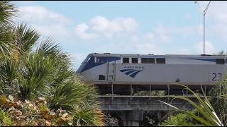 Morning FEC Freight, Classic Amtrak K5LA, Loaded CSX Rock & More From Boynton To West Palm 2-8-26