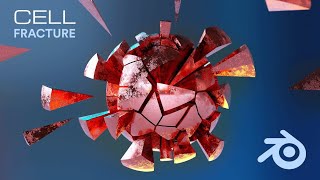 Cell Fracture: Break any geometry and explode them! #blender