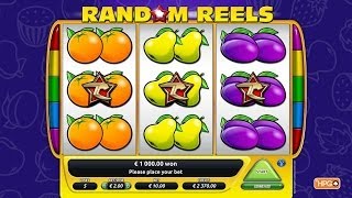 RANDOM REELS ™ - a 3-reel online slot game at Goldruncasino screenshot 4