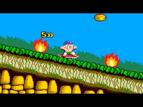 Wonder Boy -  Arcade Complete playthrough #103 【Longplays Land】