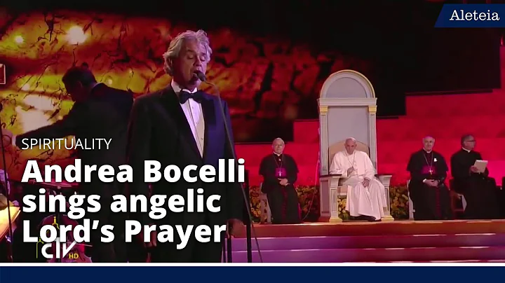 Andrea Bocelli sings angelic Lords Prayer as Pope ...