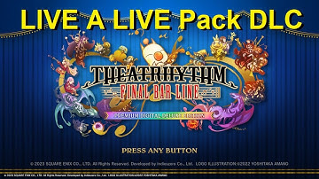 LIVE A LIVE DLC for Theatrhythm Final Bar Line
