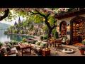 Begin Your Day with Smooth Spring Jazz Music 🌸 Cozy Coffee Shop Ambience & Relaxing Piano Jazz Music