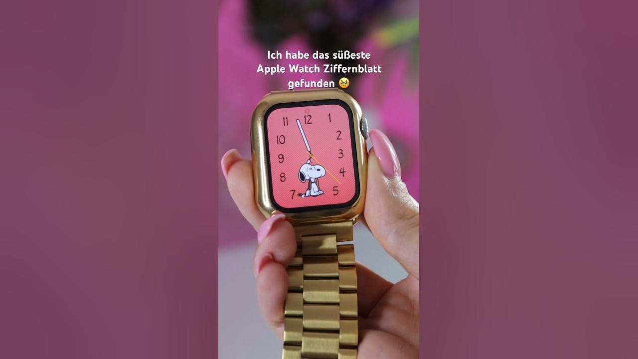 Das süßeste Apple Watch Ziffernblatt 🥹 apple applewatch snoopy YouTube