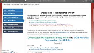 Kalani HS Family Athletics Account and Registration Tutorial