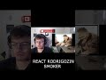ADOLESCENTE REAGE a RODRIGOZIN - SMOKER #musicageek #react #shorts #short #rodrigozin #smoker