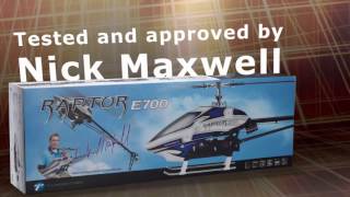 Thunder Tiger Raptor E700 Flybarless 3D EP Kit (TT4761K10)