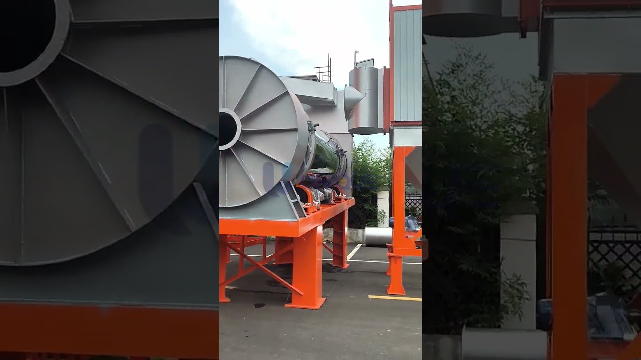 Stationary Asphalt Mixing Plant with High Productivity