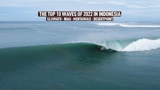 The BEST 10 Waves of 2022 in Indonesia NIAS/BALI/MENTAWAIS/DESERTPOINT  RAWFILES