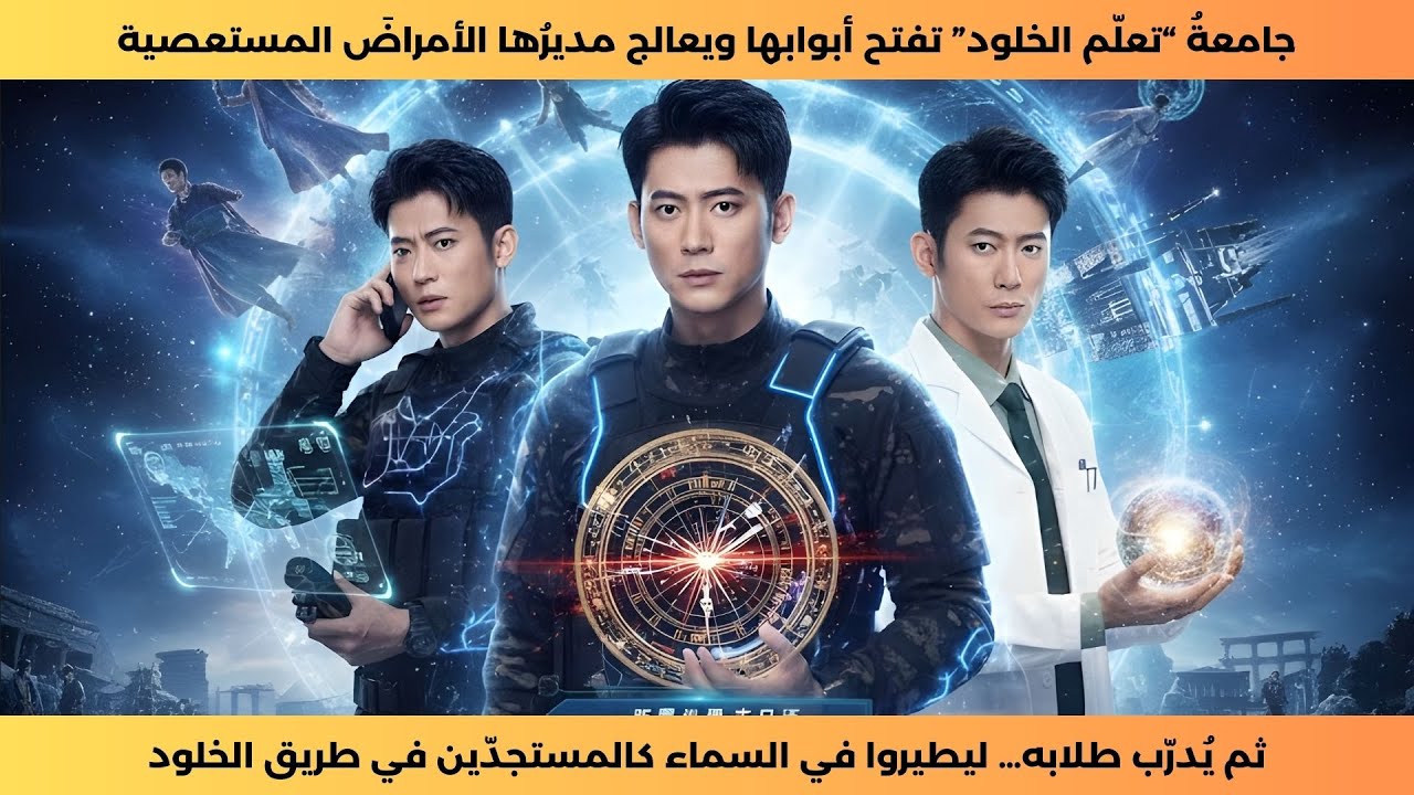 جامعةُ تعلّم الخلود تفتح أبوابها… ومديرُها يشفي الأمراض ويُدرّب الطلاب على الطيران!