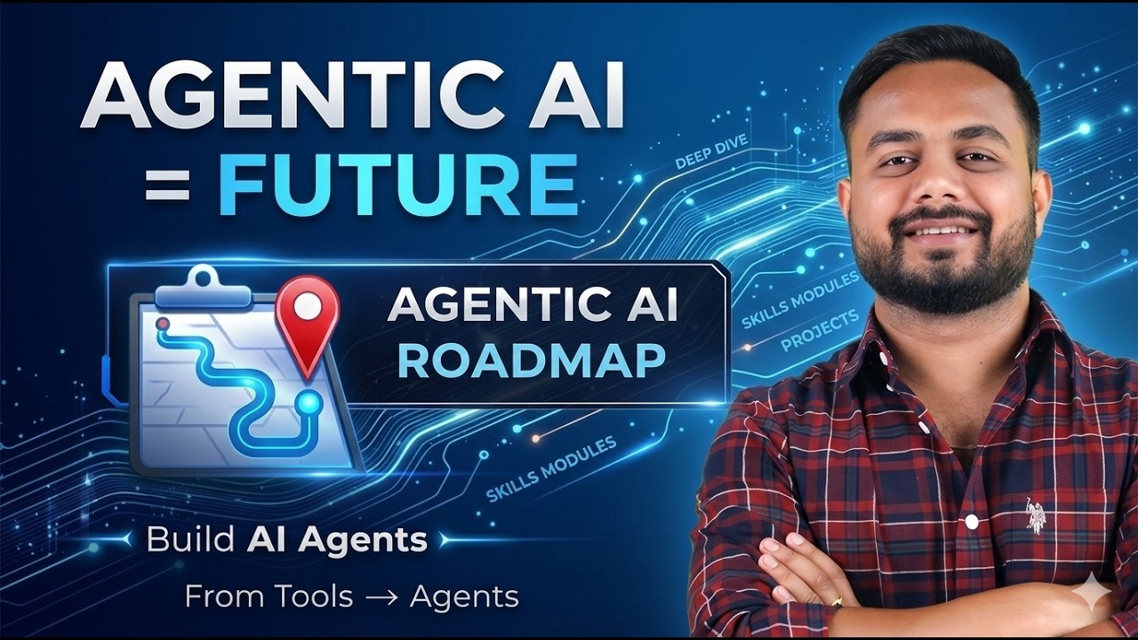 Agentic AI Roadmap for AI Engineers | Generative AI → Autonomous AI ...