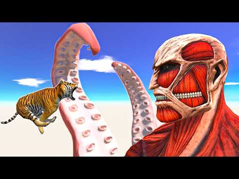DANGEROUS CHALLENGE with the EVOLUTION PORTAL - Animal Revolt Battle Simulator