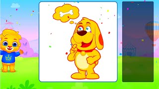 😛 Wonderful dog puzzle game | puzzle game video |💗😚 screenshot 5