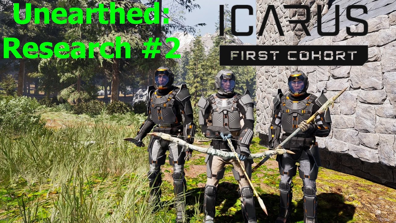 Unearthed: Research - 2. У нас новое оружие. | Медитативный Icarus #20