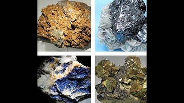 OREs of Different METALs EXTRACTIVE METALLURGY PART-3