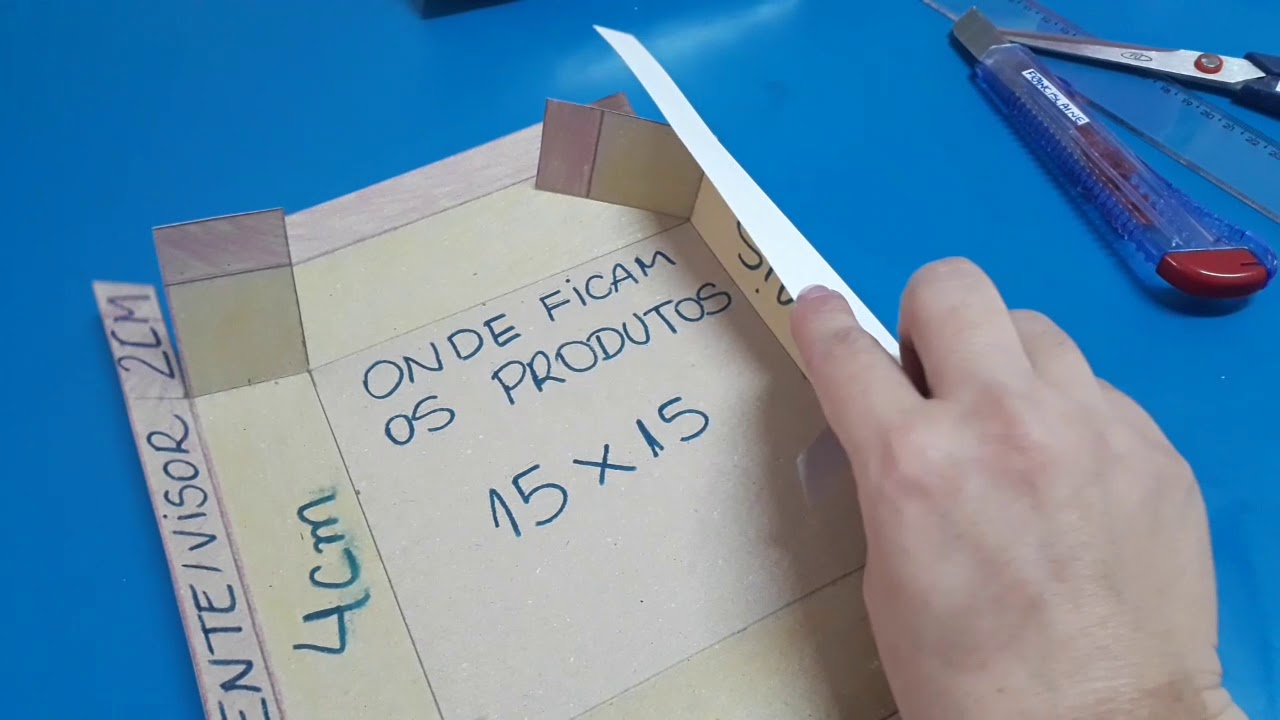 CAIXA COM VISOR APRENDA A FAZER A SUA DE FORMA SIMPLES E FÁCIL | PASSO-A-PASSO  - por Fran Moreli