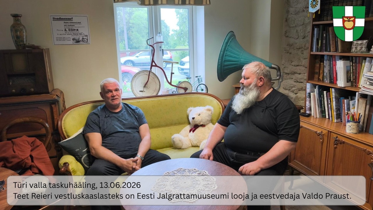 2026-06-13 Türi valla taskuhääling Eesti jalgrattamuuseumis
