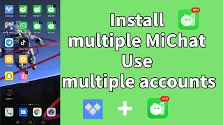 MiChat app | How to install multiple MiChat and use multiple accounts, change cloned Michat ID screenshot 1