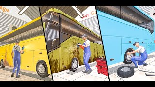 Bus Mechanic Game Simulator 3D screenshot 2