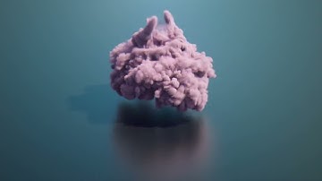 smoke simulation created inside Houdini