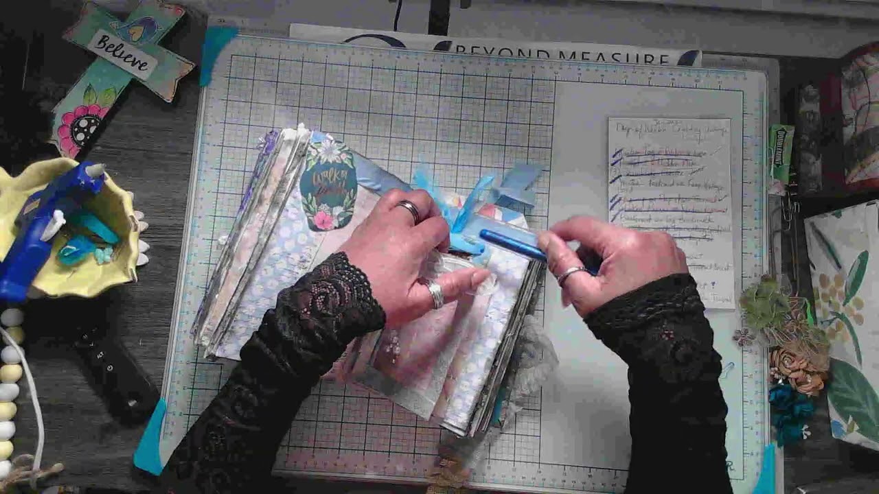 DAYS OF WINTER JUNK JOURNAL CHALLENGE PROMPT #6 #8