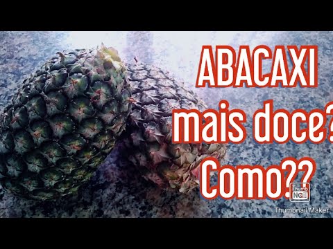 Vídeo: Como Amadurecer Abacaxi