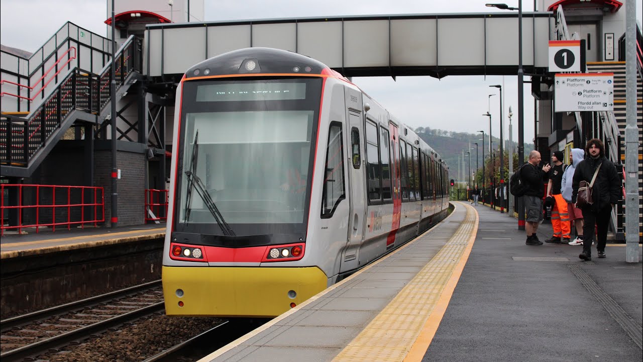 398005 heading to Taffs Well Depot on Daylight testing @ Taffs Well - 15/04/2025