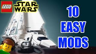 10 EASY Mods for Your Imperial Lambda Class Shuttle (75459) | Lego Star Wars 2026