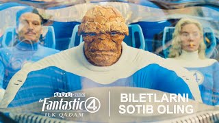 Fantastik To'rtlik4️⃣Ilk Qadam: Treyler | Dublaj | O'zbek tilida