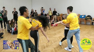 Luí & Larissa and Marck & Melyssa Double Workshop Demo Vienna 2020-03